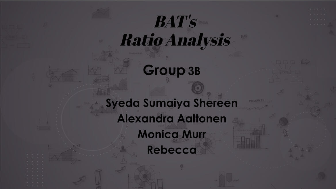 BAT Ratio Analysis